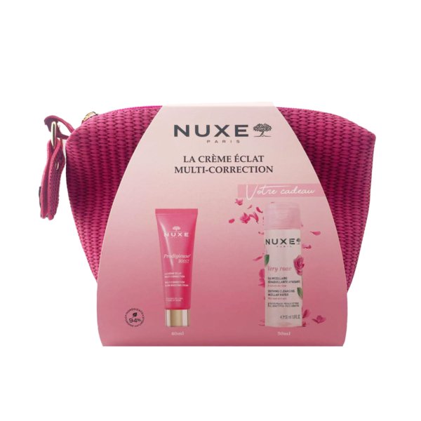 NUXE Trousse La Crème Eclat Multi Correction. paraplume