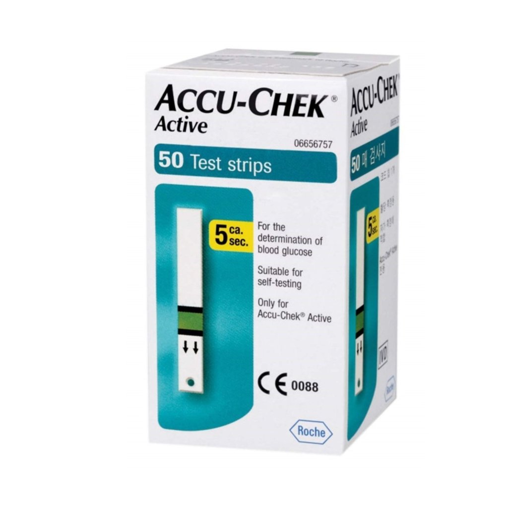 ACCU-CHEK Active Bandelettes 50. paraplume