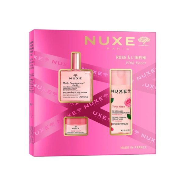 NUXE Coffret Noel Rose à L'infini. paraplume