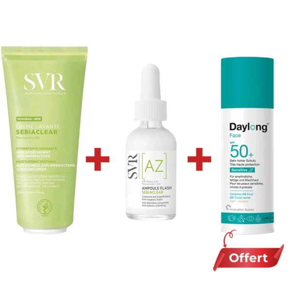 PACK SVR Sebiaclear Ampoule Flash. paraplume