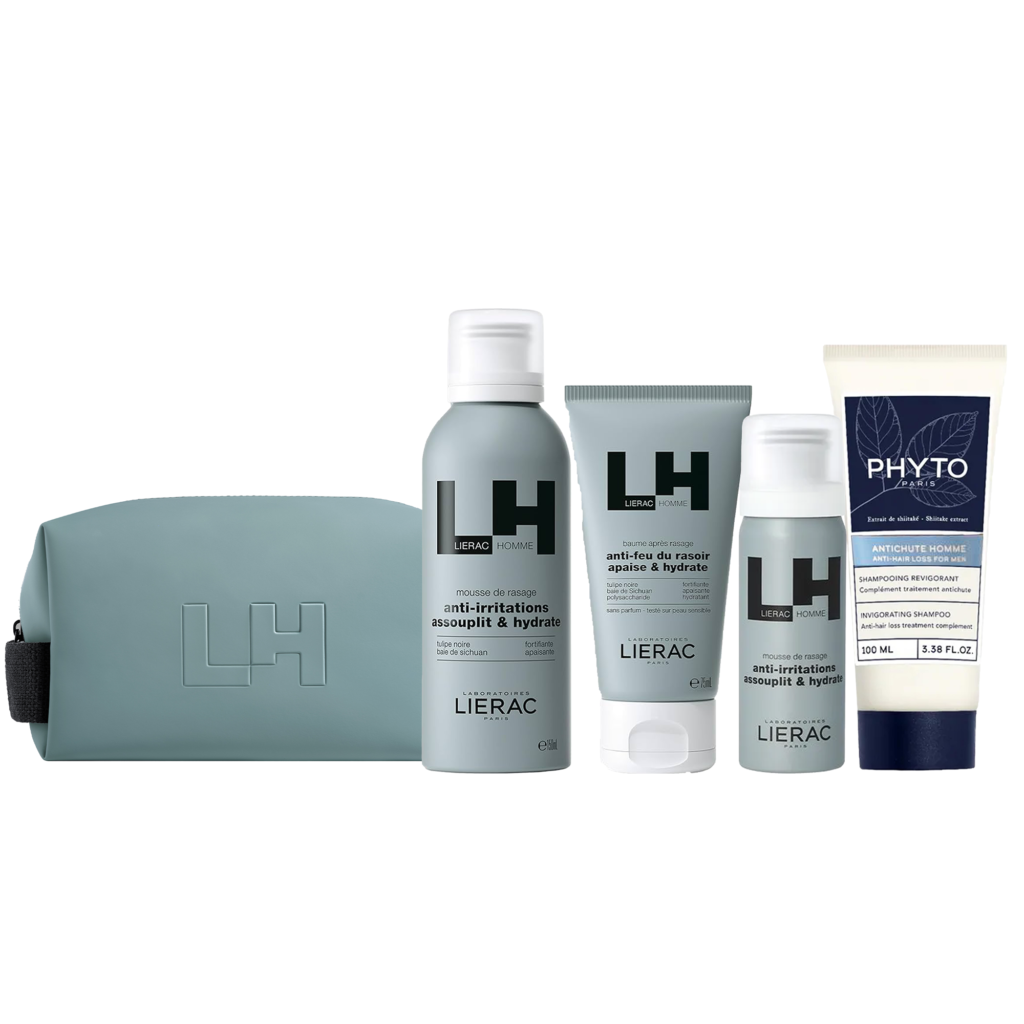 LIERAC Trousse Rasage Homme. paraplume