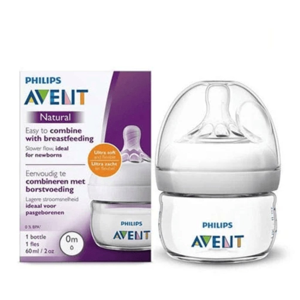AVENT Biberon Naturel 0m 60 ML. paraplume