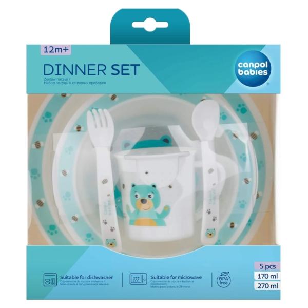 CANPOL BABIES Set Repas 12m+. paraplume