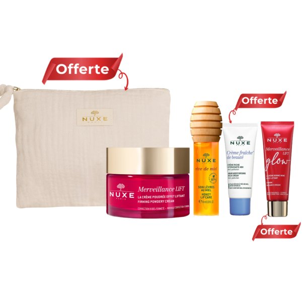 NUXE Merveillance LIFT La Crème Poudrée. paraplume