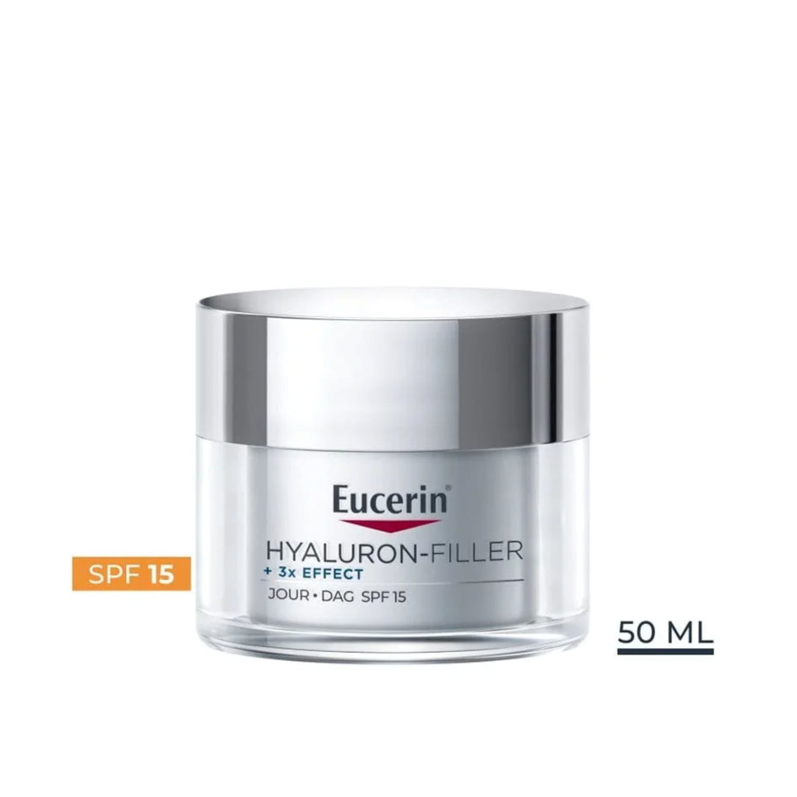EUCERIN Hyaluron Filler Soin De Jour SPF 15. paraplume