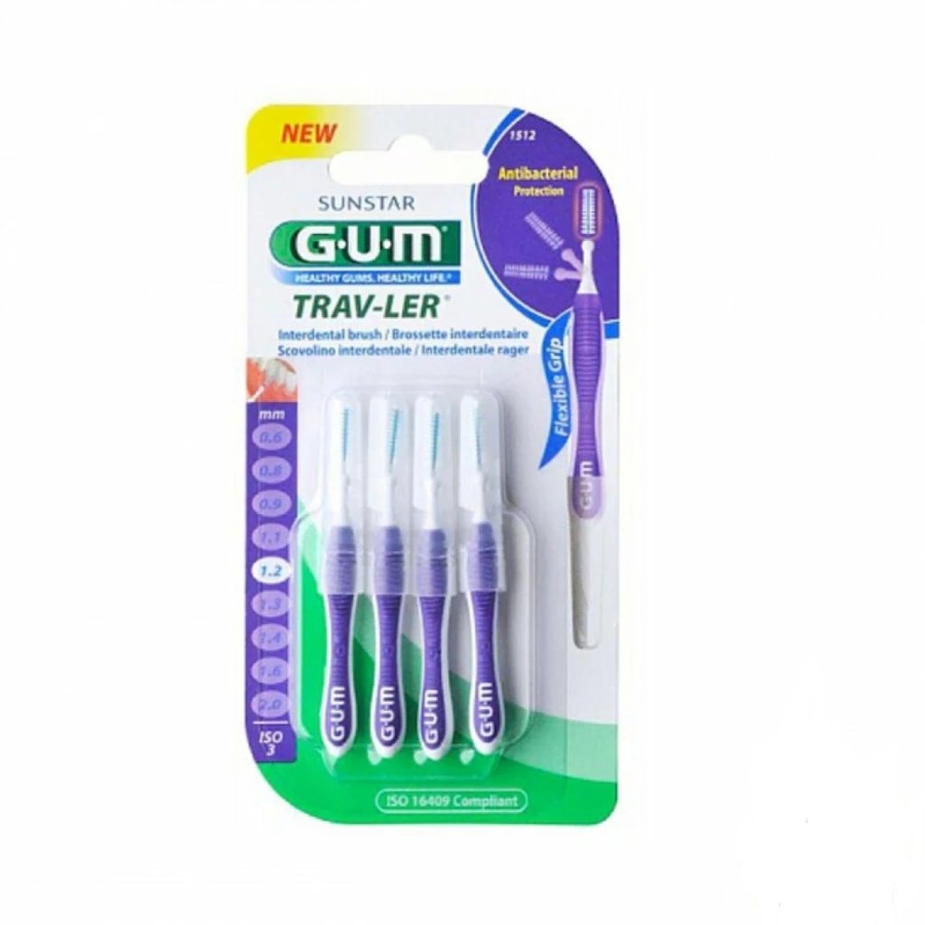 GUM Trav-Ler Brossettes *4. paraplume