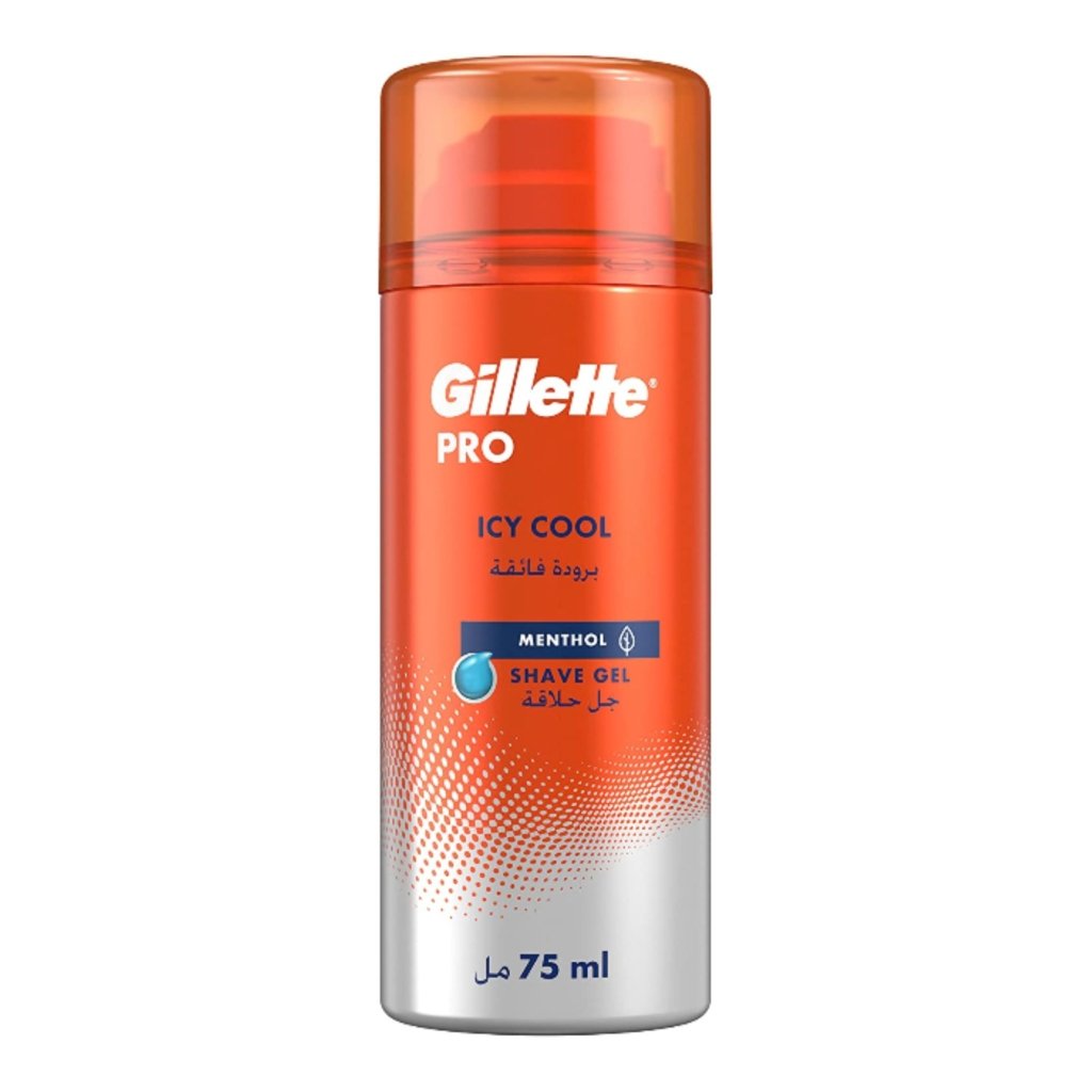 GILLETTE Icy Cool Gel à Raser. paraplume