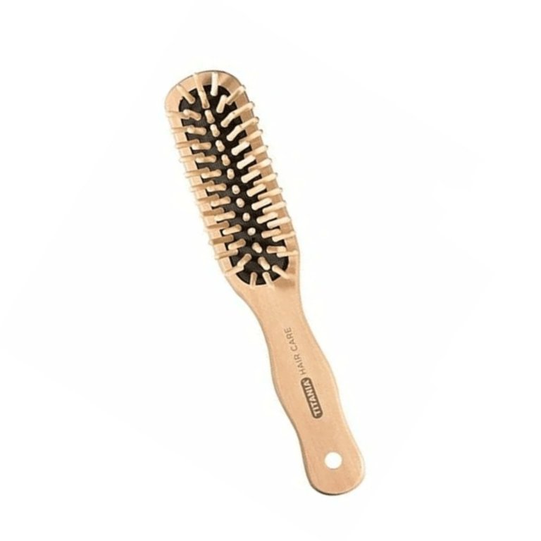 TITANIA Brosse Pneumatique En Bois. paraplume