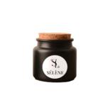SELENE Bougie Pot Noir