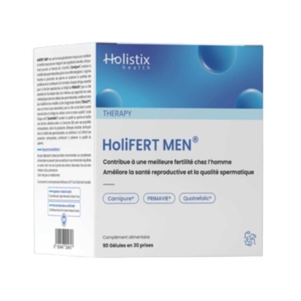 HOLISTIX HoliFert MEN 90 Gélules. paraplume