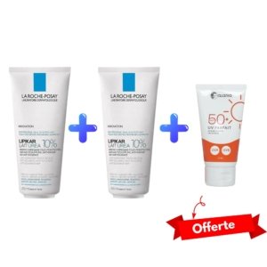 PACK Lipikar Lait Urea 10 %. paraplume