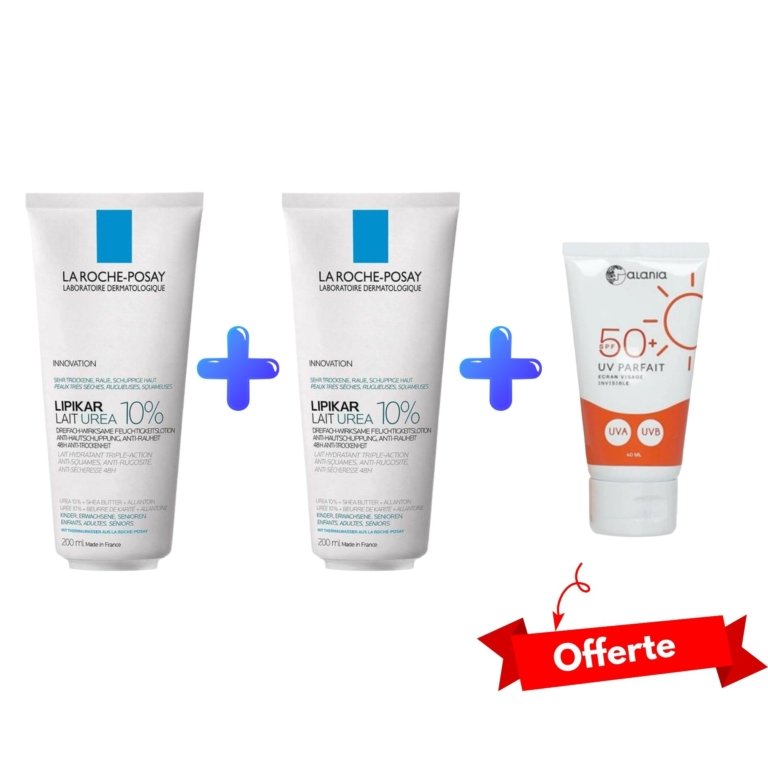 PACK Lipikar Lait Urea 10 %. paraplume