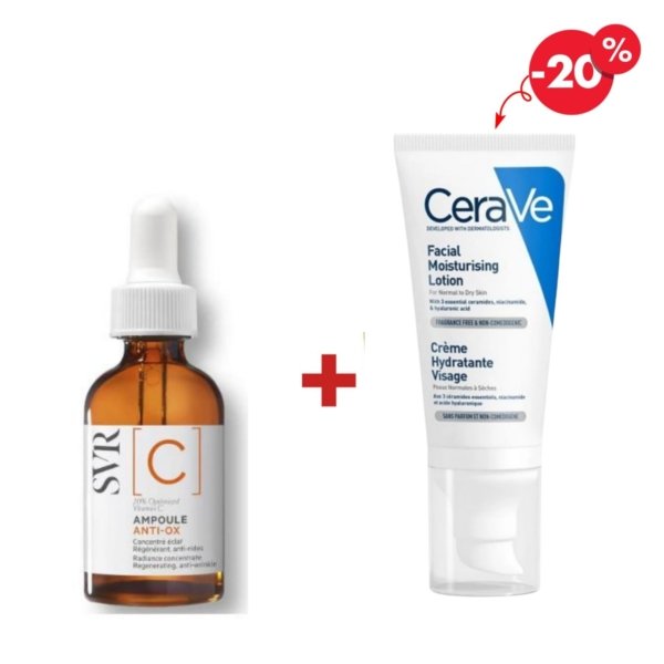 Pack SVR Ampoule Anti OX Vitamine C . paraplume