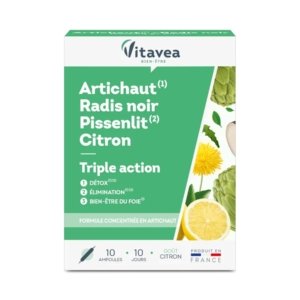 VITAVEA Artichaut Radis Noir Pissenlit Citron. paraplume