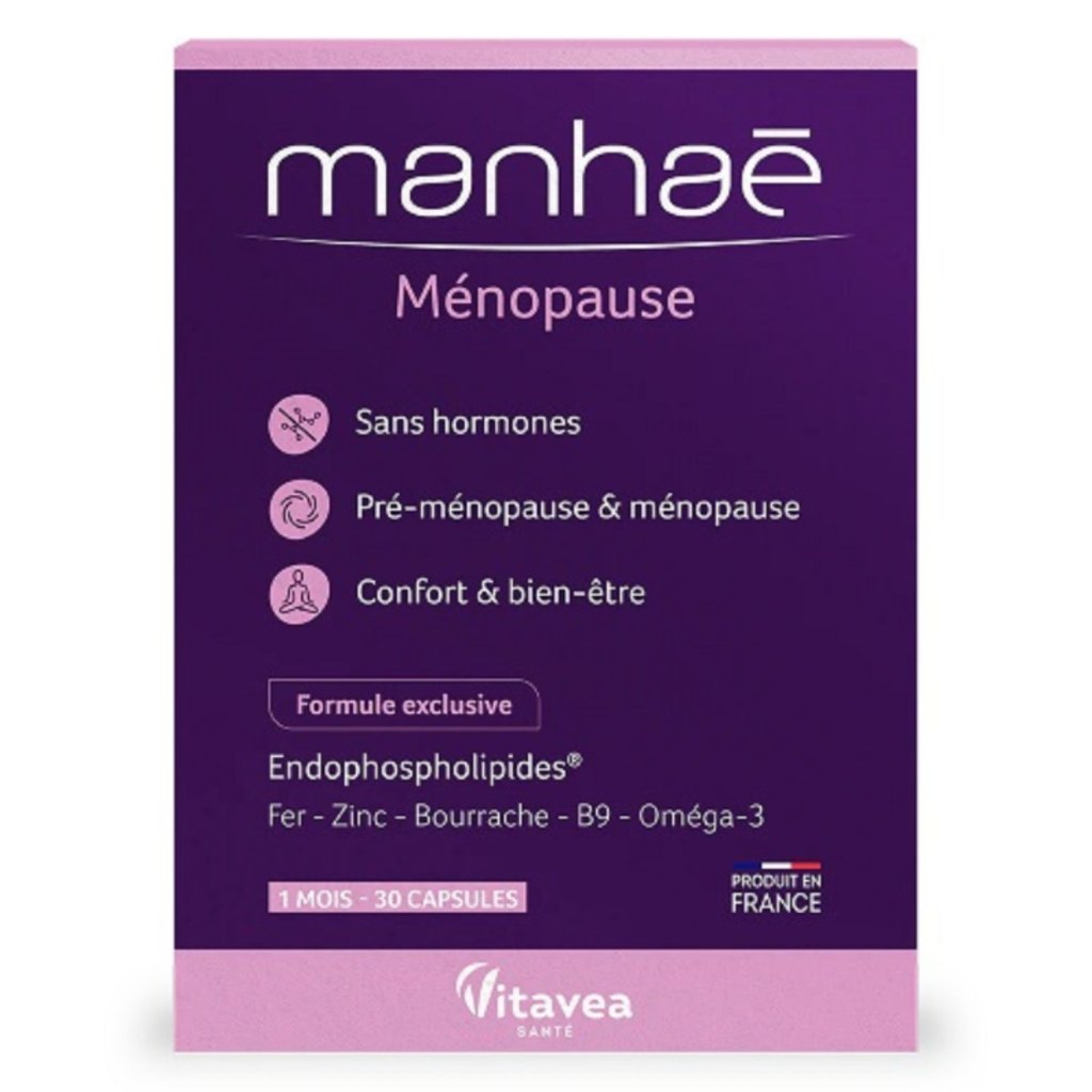 VITAVEA Manhaé Ménopause 30 Capsules. paraplume