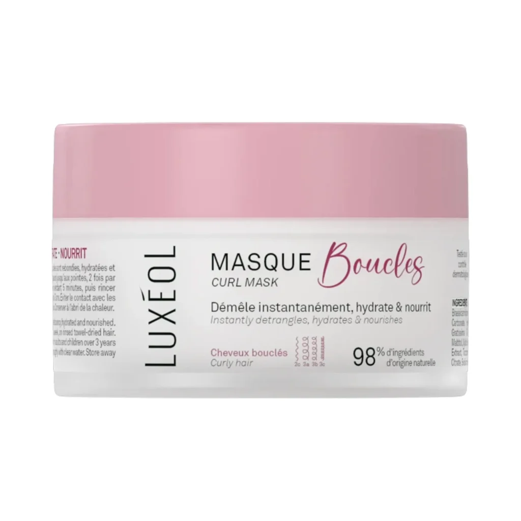 LUXEOL Masque Boucles 200 ML. paraplume