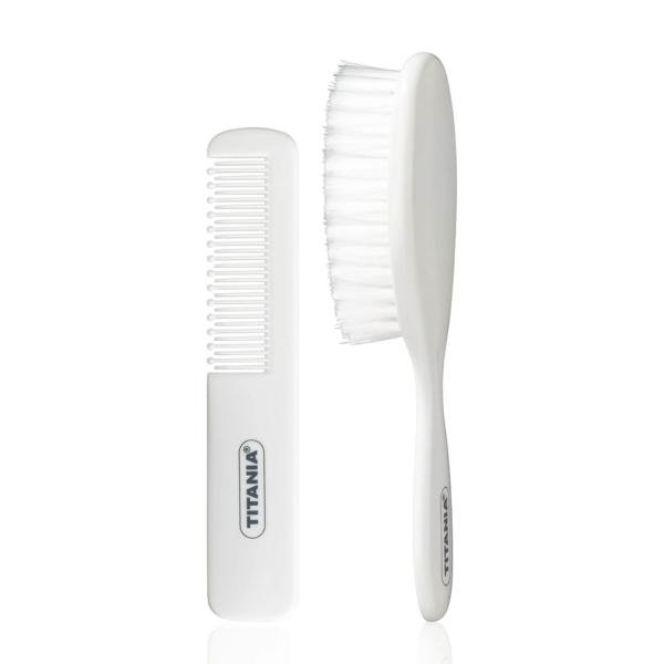 TITANIA Set Brosse + Peigne Bébé 1295/B. paraplume