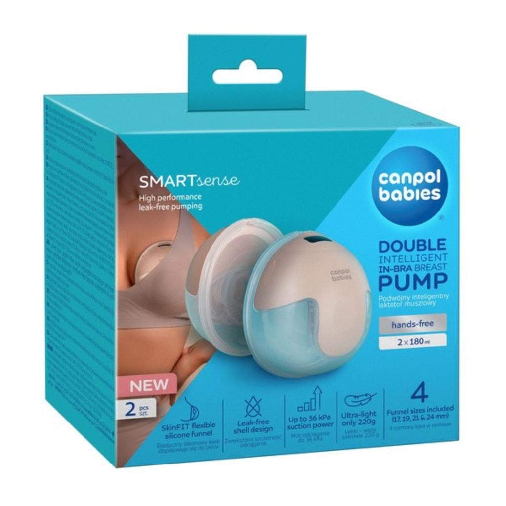 CANPOL BABIES Smartsense Tire Lait Double Intelligent . paraplume