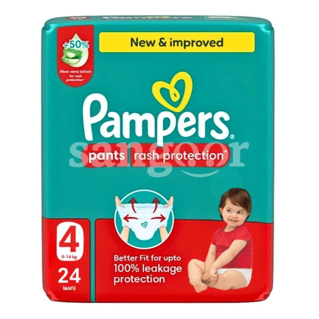 PAMPERS Pants T4 (9-14) Kg 24 Pièces. paraplume