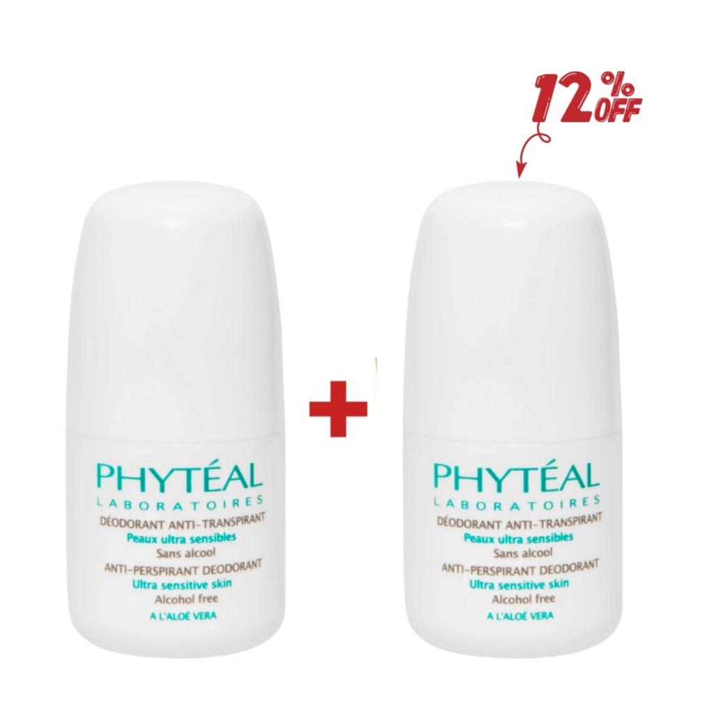 PHYTEAL Pack Déodorant Anti-Transpirant . paraplume