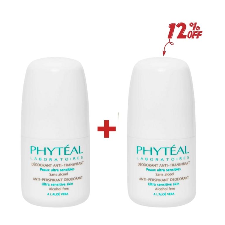 PHYTEAL Pack Déodorant Anti-Transpirant . paraplume