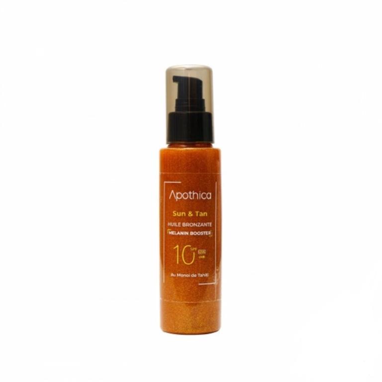 APOTHICA Sun & Tan Huile Bronzante SPF 10. paraplume