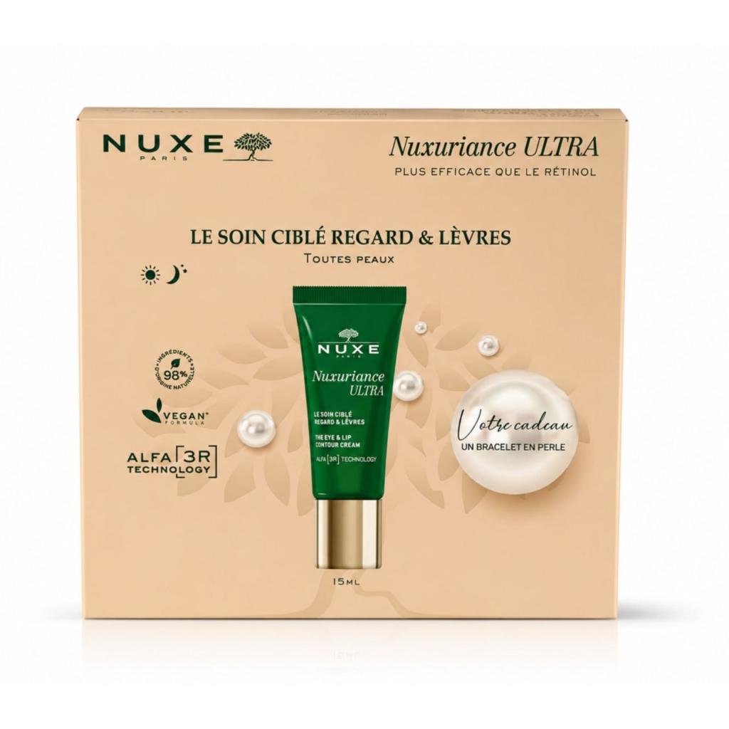 NUXE Coffret Le Soin Ciblé Regard & Lèvres. paraplume