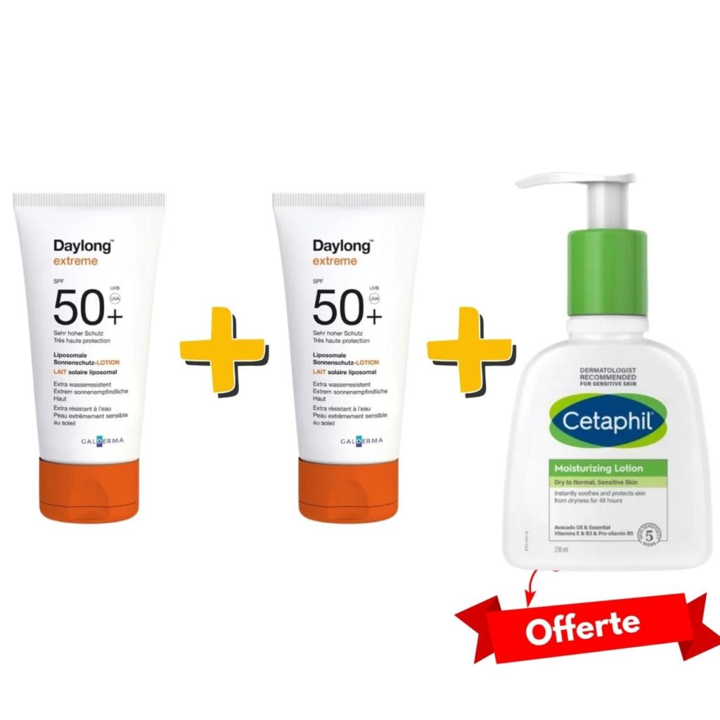 Pack DAYLONG Extrême & Cetaphil Lotion. paraplume