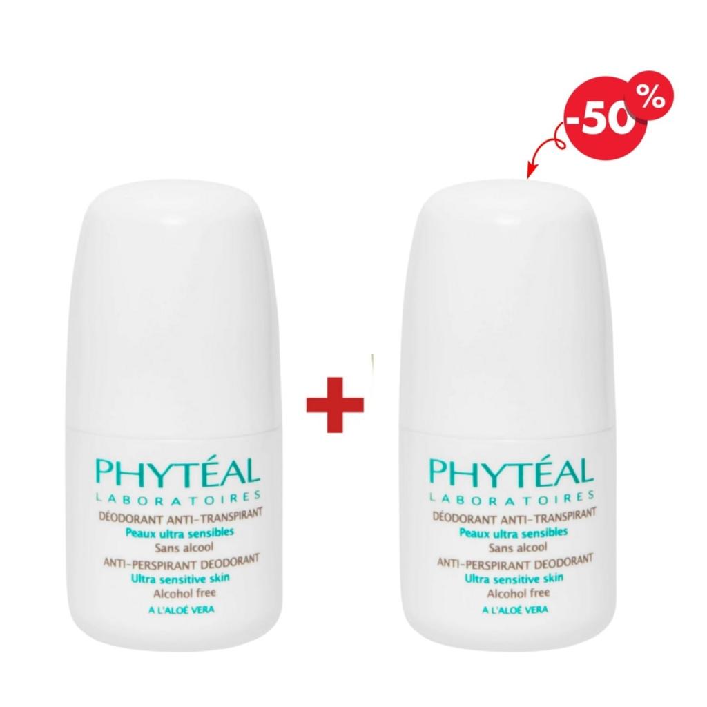 PHYTEAL Pack Déodorant Anti-Transpirant . paraplume