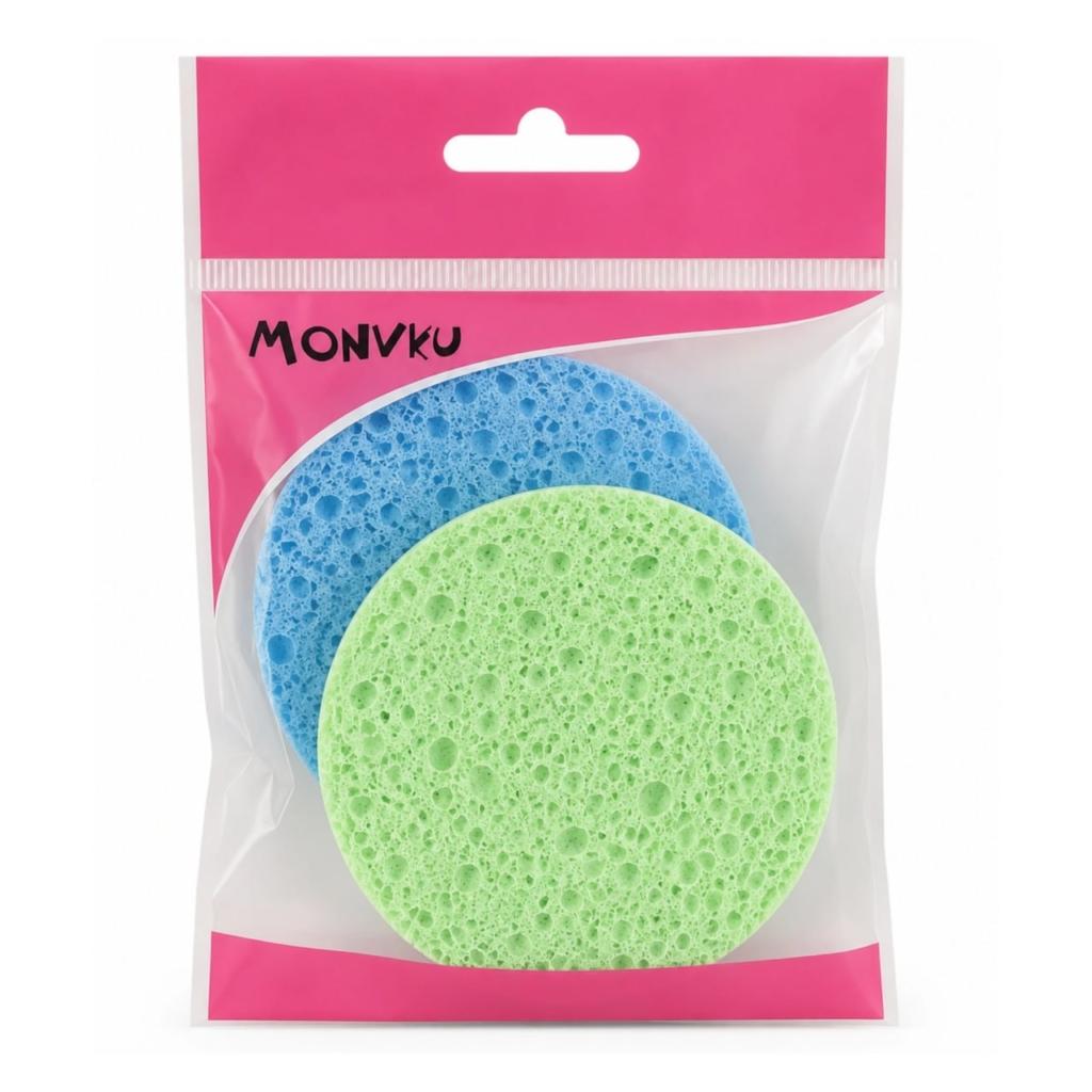 MONVKU Eponge Faciale. paraplume