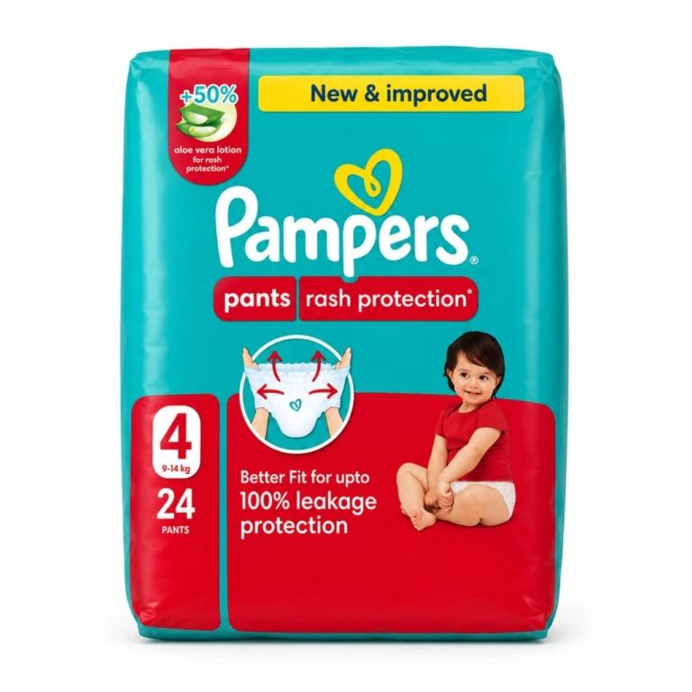 PAMPERS Pants T4 (9-14) Kg 24 Pièces. paraplume