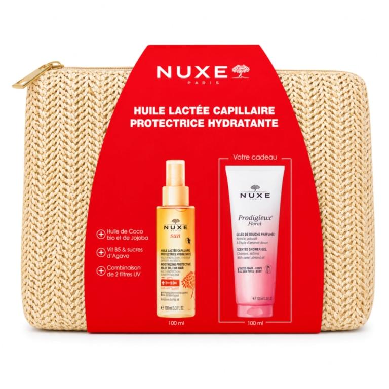 NUXE Huile Lactée Capillaire Trousse . paraplume