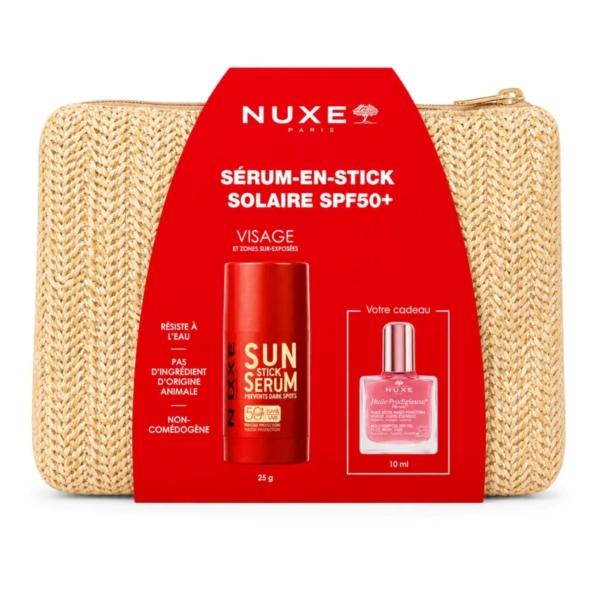 NUXE Sérum En Stick Solaire SPF 50+ Trousse. paraplume