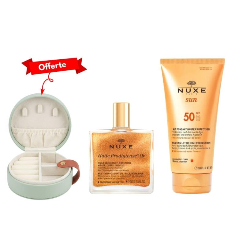 Pack NUXE Or . paraplume
