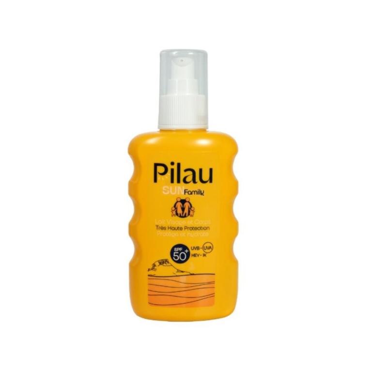 PILAU Sun Family Lait Visage Et Corps SPF50+. paraplume