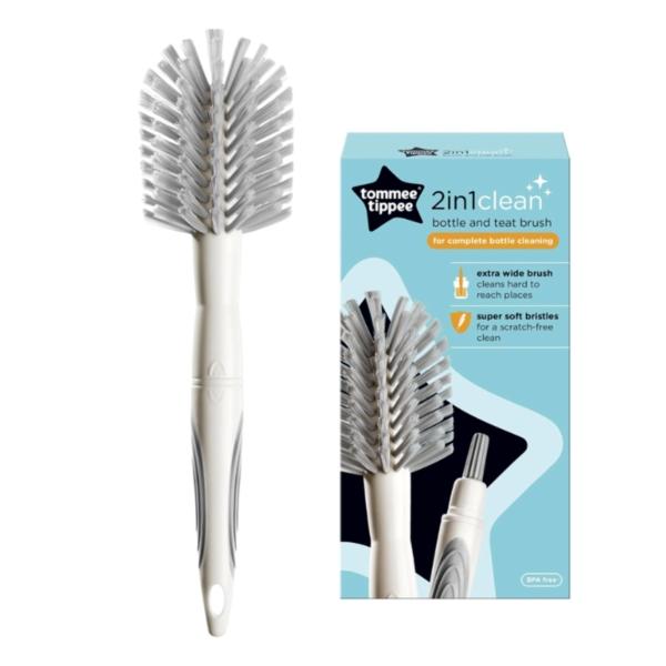 TOMMEE TIPPEE 2 En 1 Brosse à Biberons . paraplume